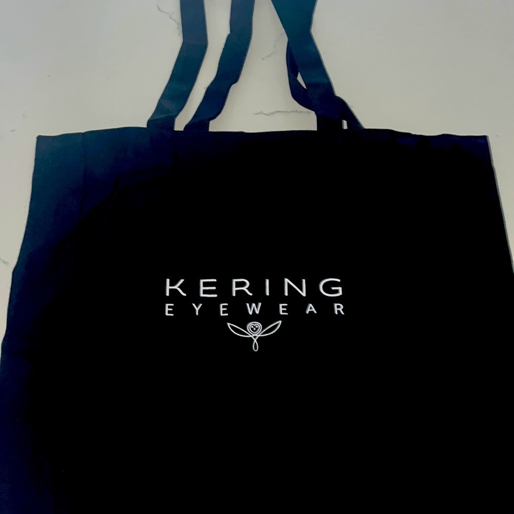 Kering Eyewear Canvas Tote Bag